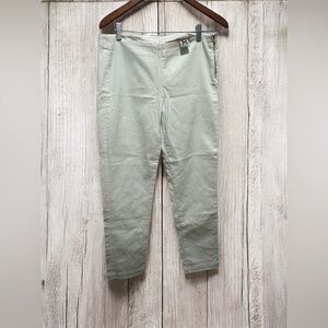 Missoni Women’s Cream White Denim Size Zipper Pants 30 EUC